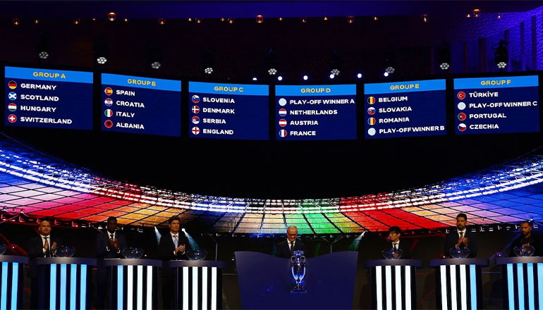 การแข่งขันฟุตบอลยูโร 2024 มีทีมอะไรบ้าง